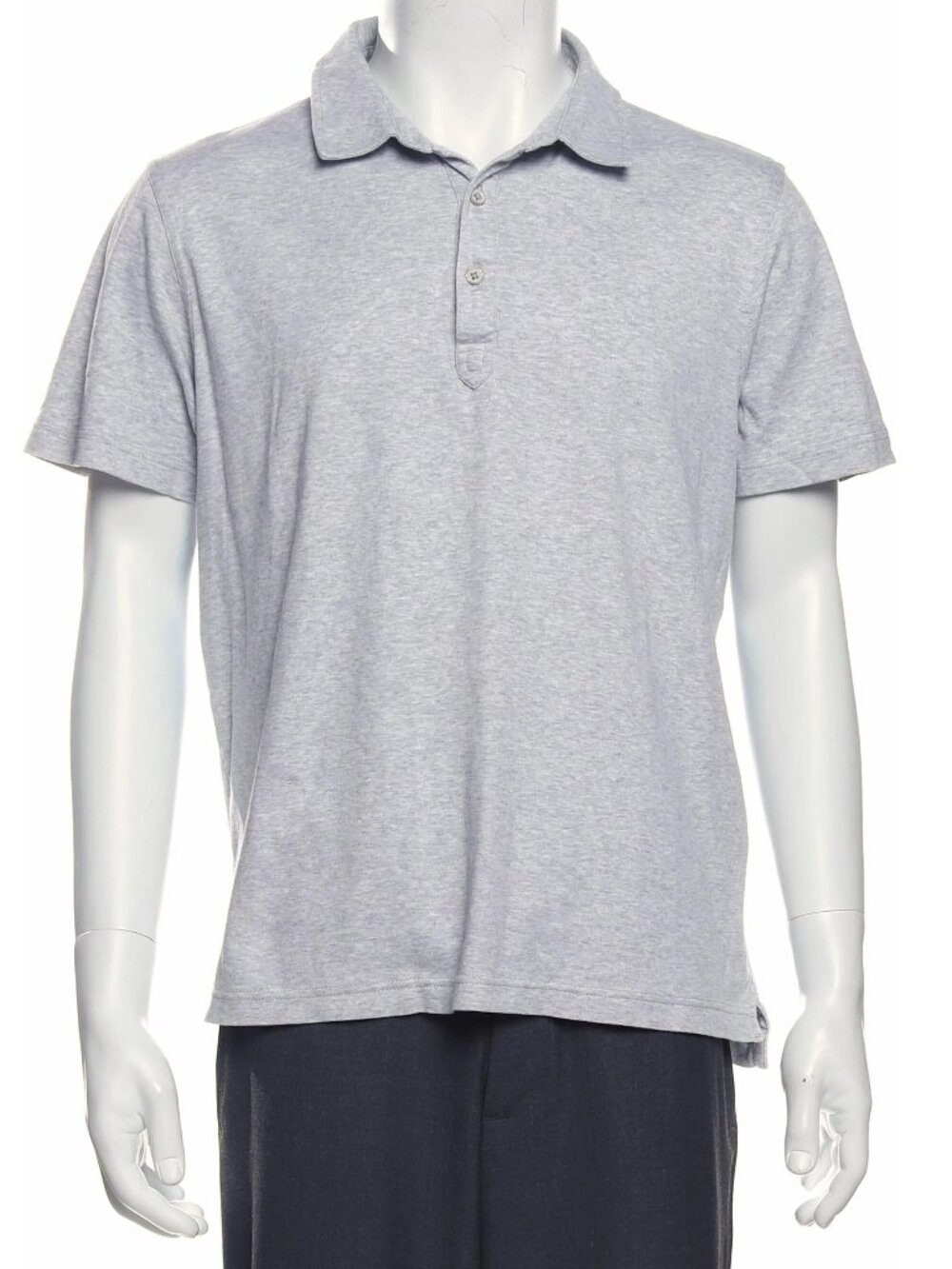 Raffi Light Grey Short Sleeve Polo